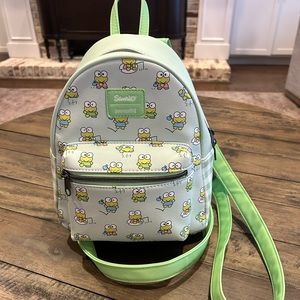 Loungefly Sanrio frog backpack EUC